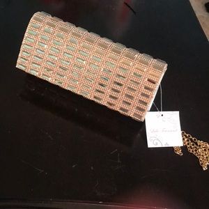 Gold clutch